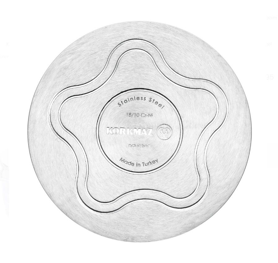 Korkmaz A1895 Astra 22 cm Derin Çelik Tencere