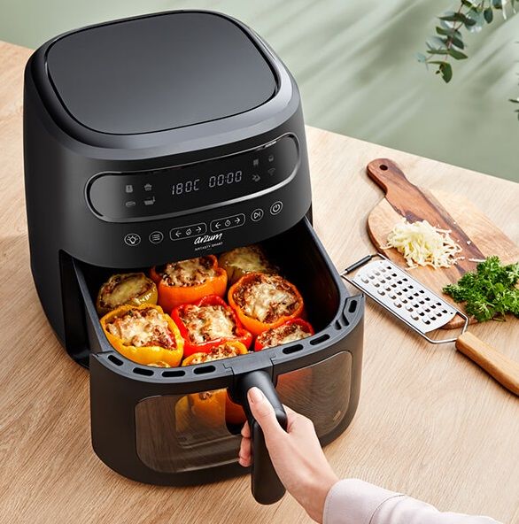 Arzum AR2076-S Airtasty Smart Air Fryer 7.5 lt Siyah Yağsız Fritöz