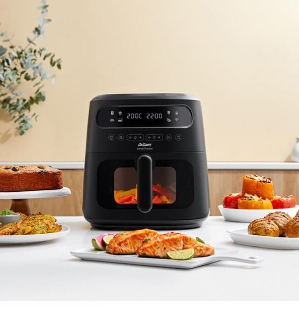 Arzum AR2076-S Airtasty Smart Air Fryer 7.5 lt Siyah Yağsız Fritöz
