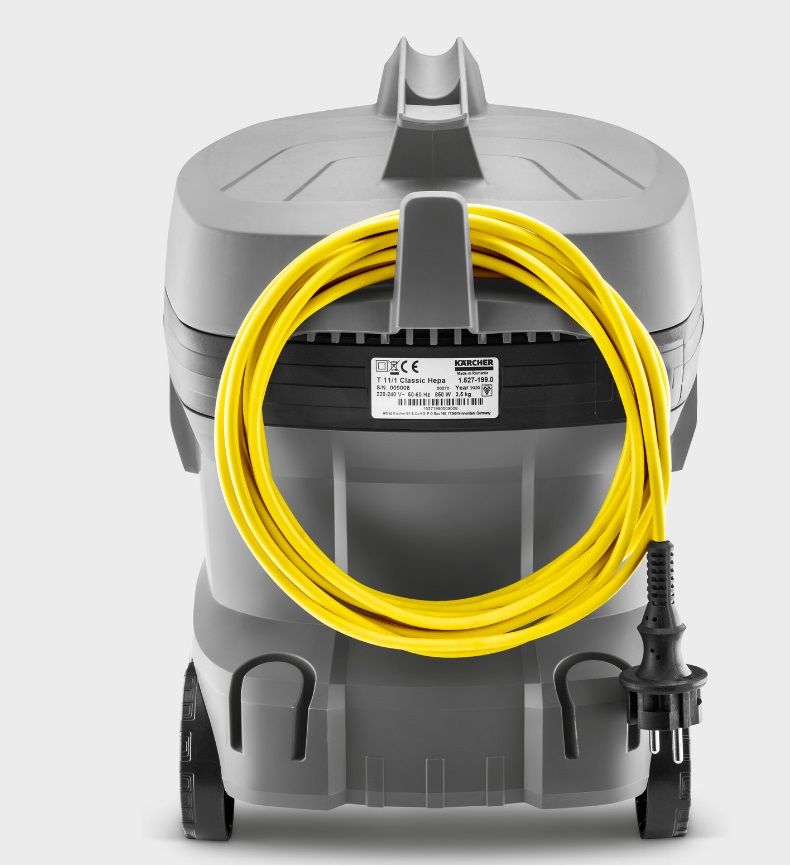 Karcher T11/1 Classic HEPA 850 W Toz Torbalı Süpürge