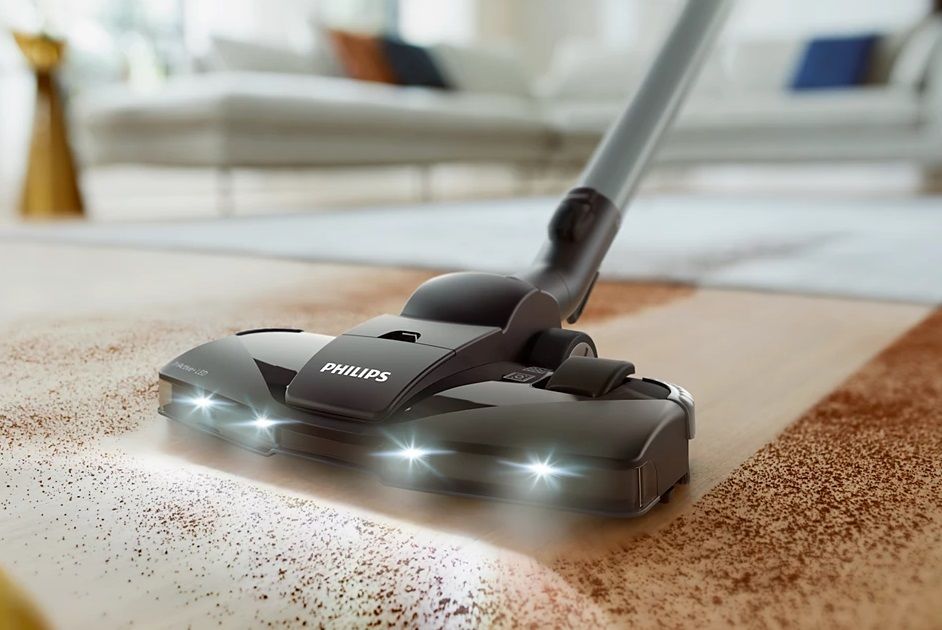Philips Performer LED XD8122/10 899 W Toz Torbalı Elektrikli Süpürge