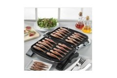 Korkmaz A328-05 Tostkolik Granit Tost Makinesi - Inox/Siyah