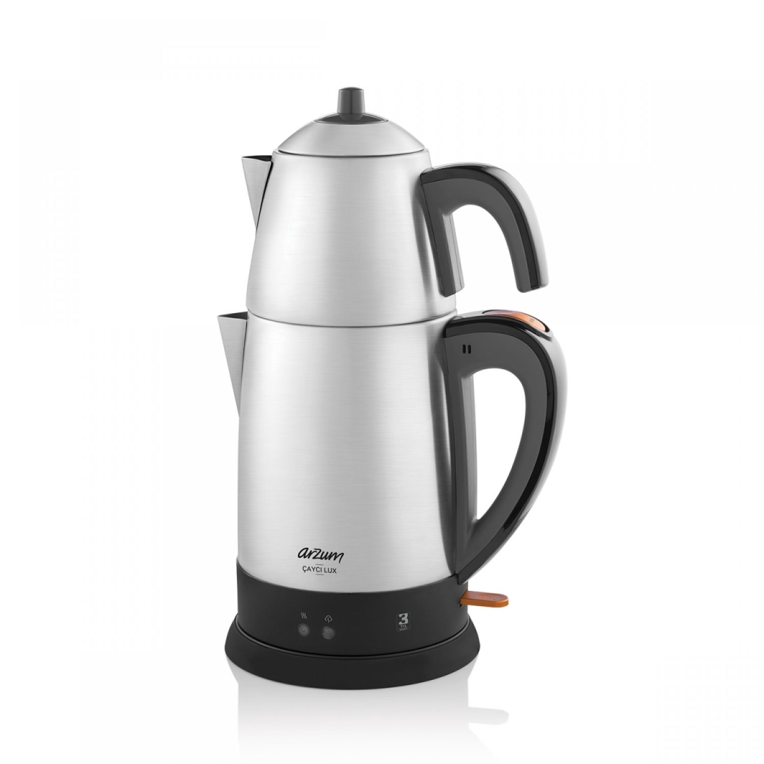 Arzum AR3051-INX Çaycı Lux Çay Makinesi - Paslanmaz Çelik