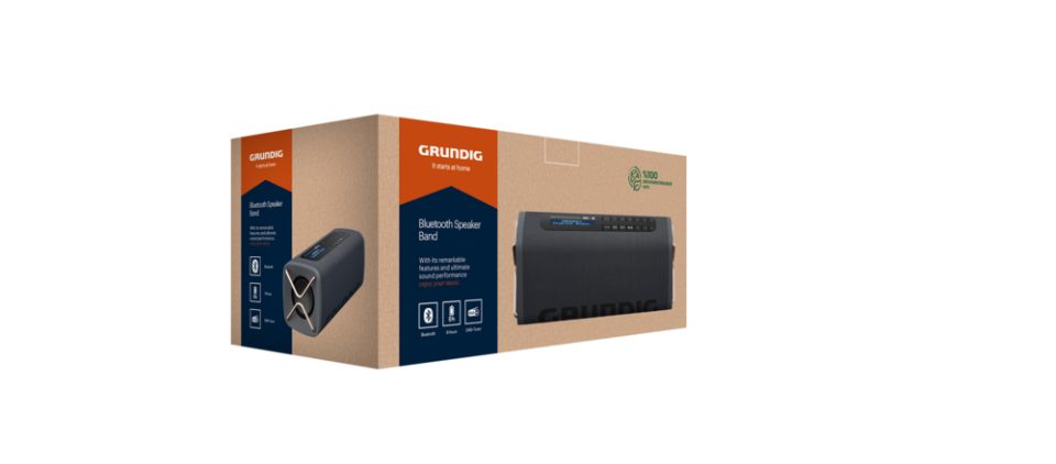 Grundig Band BT Hoparlör Siyah Hoparlör