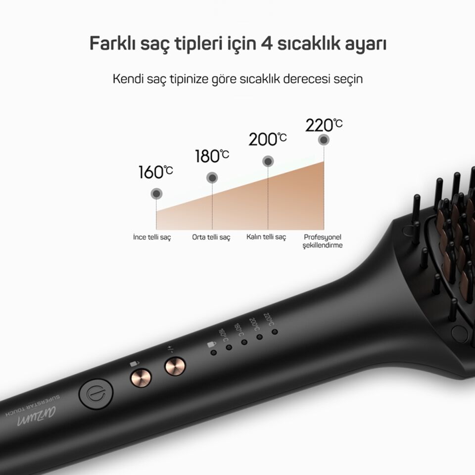Arzum AR5068 Superstar Touch Saç Düzleştirici Tarak