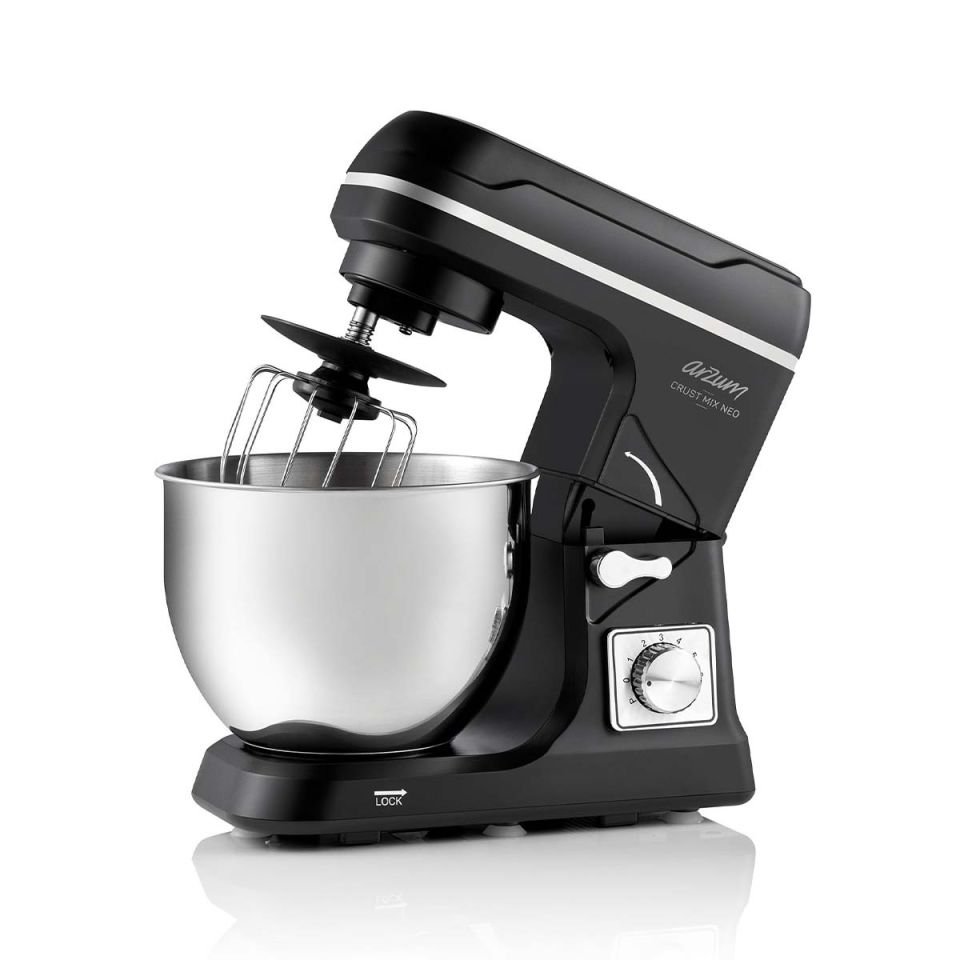 Arzum AR1143-S Crust Mix Neo Stand Mikser - Siyah