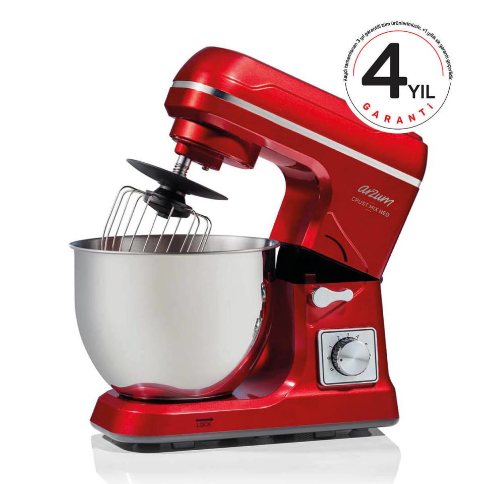 Arzum AR1143-K Crust Mix Neo Stand Mikser - Kırmızı