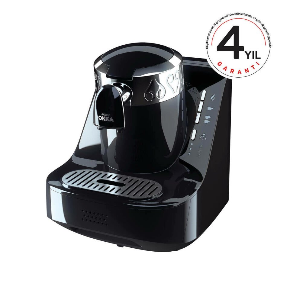 Arzum Okka OK002 Krom Siyah Türk Kahve Makinesi