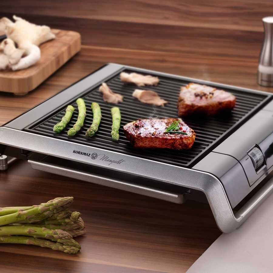 Korkmaz A333-02 Mangalet BBQ 1400 W Granit Izgara