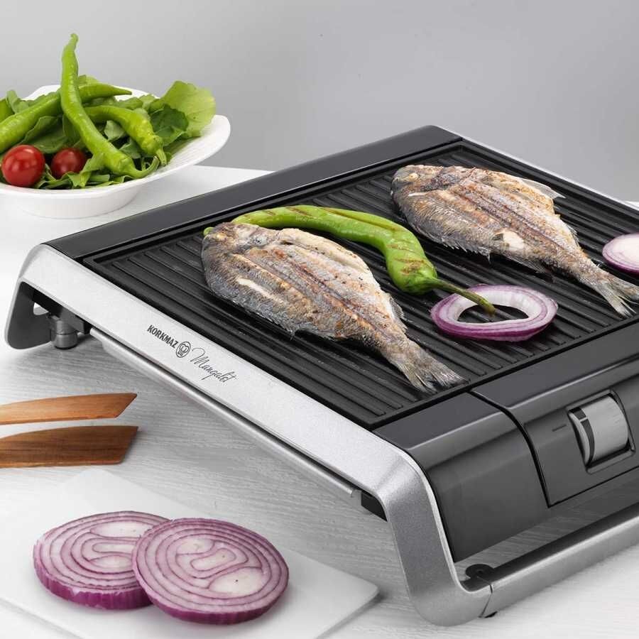 Korkmaz A333-02 Mangalet BBQ 1400 W Granit Izgara