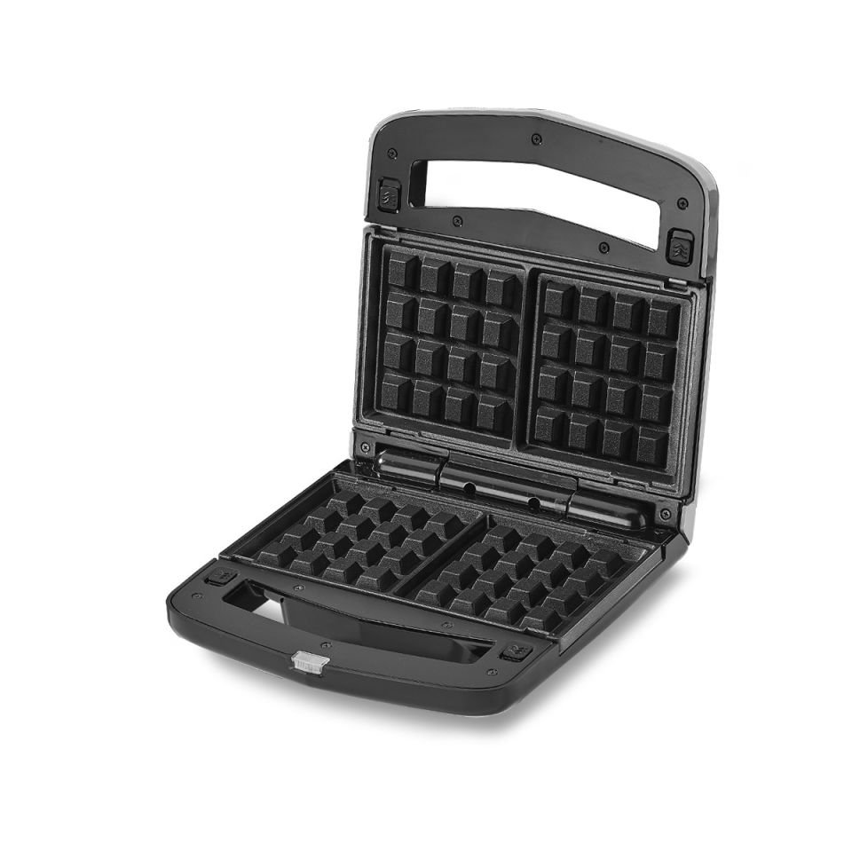 Korkmaz A309-03 Vertex Siyah 800 W Waffle Makinesi