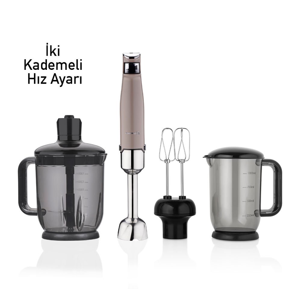 Korkmaz A449-02 Performix Mega Rosegold 1000 W Blender Seti