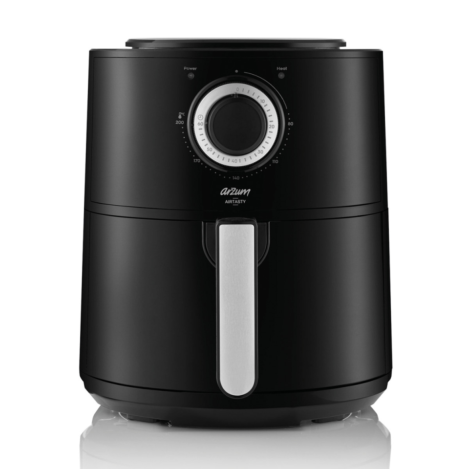 Arzum AR2062-G Airtasty Air Fryer 4 lt Yağsız Gümüş Fritöz