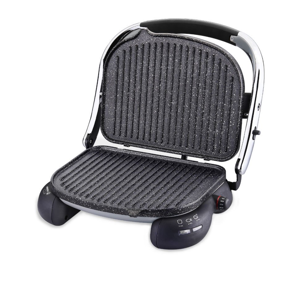 Korkmaz A324-08 Castron Gri 1800 W Tost Makinesi