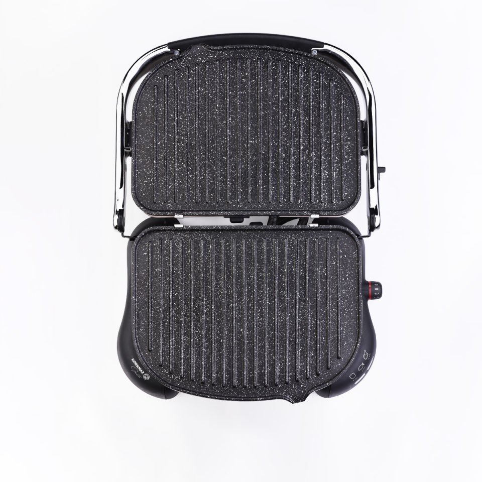 Korkmaz A324-08 Castron Gri 1800 W Tost Makinesi