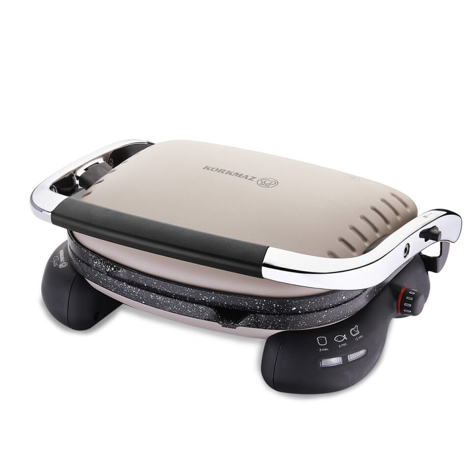Korkmaz A324-05 Castron Bej 1800 W Tost Makinesi