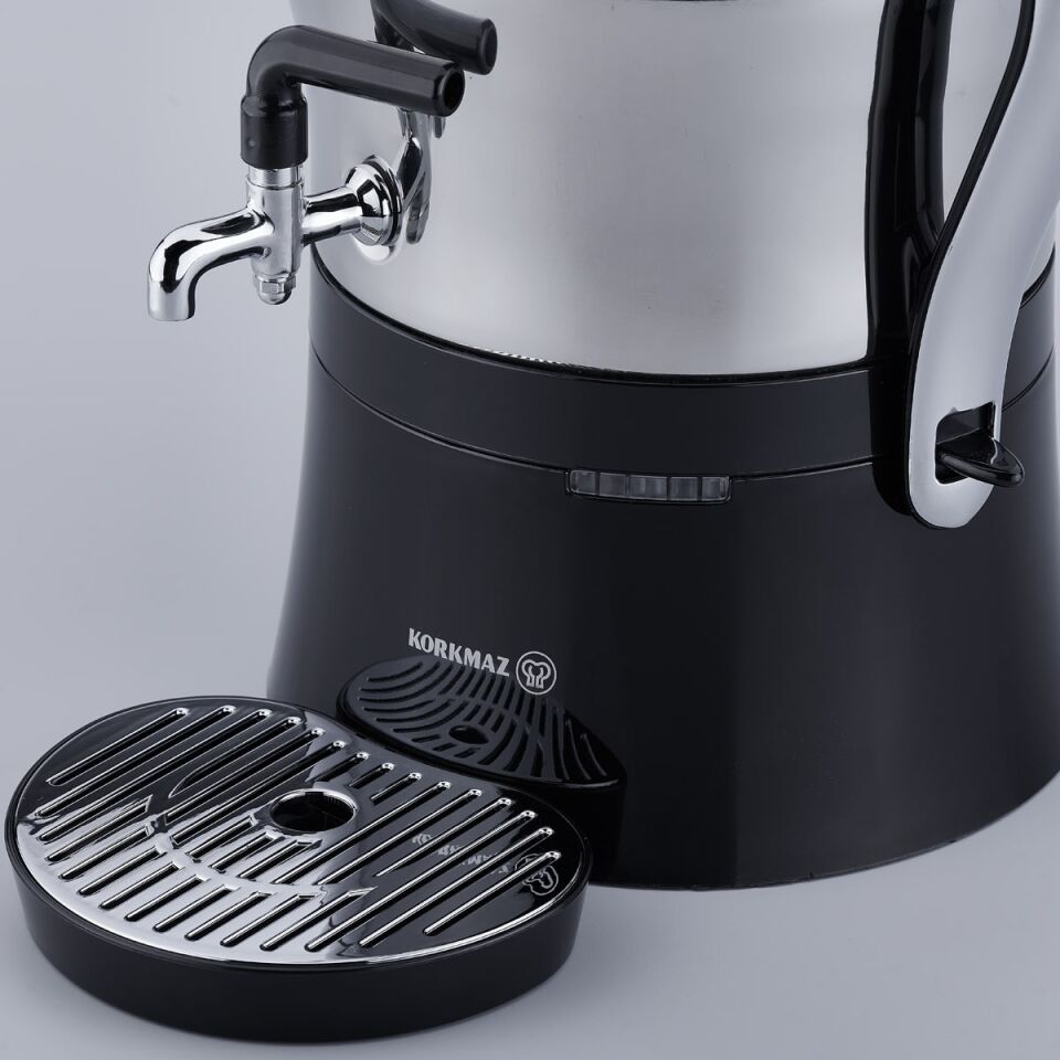 Korkmaz A842 Çaykolik Inox/Krom 2000 W Çelik Semaver