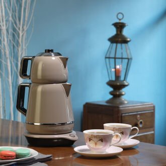 Korkmaz A332-02 Demiks Bej 2000 W Çelik Çay Makinesi