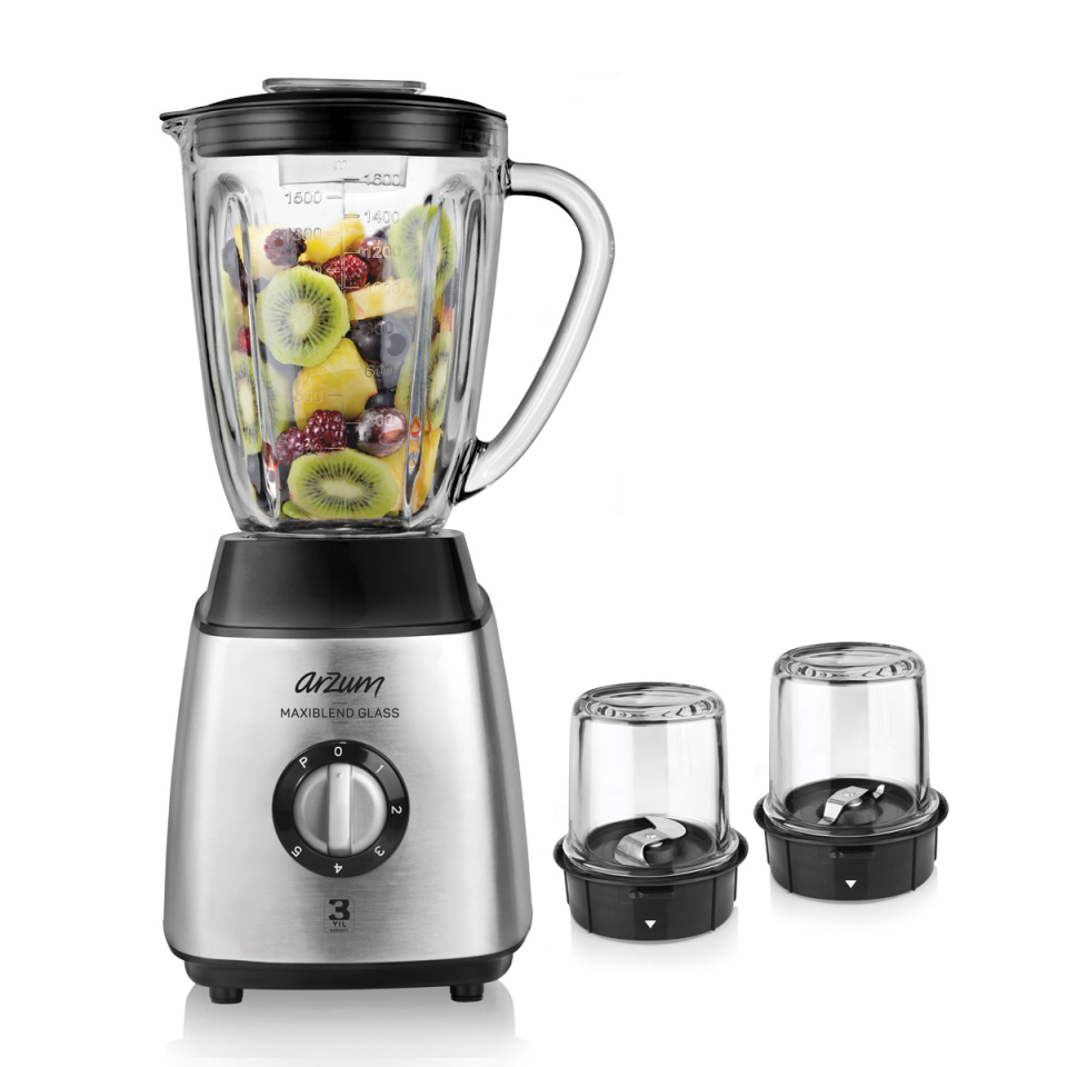 Arzum AR1056 Maxiblend Glass 600 W Blender
