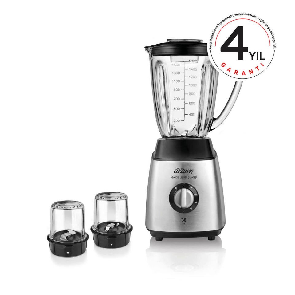 Arzum AR1056 Maxiblend Glass 600 W Blender