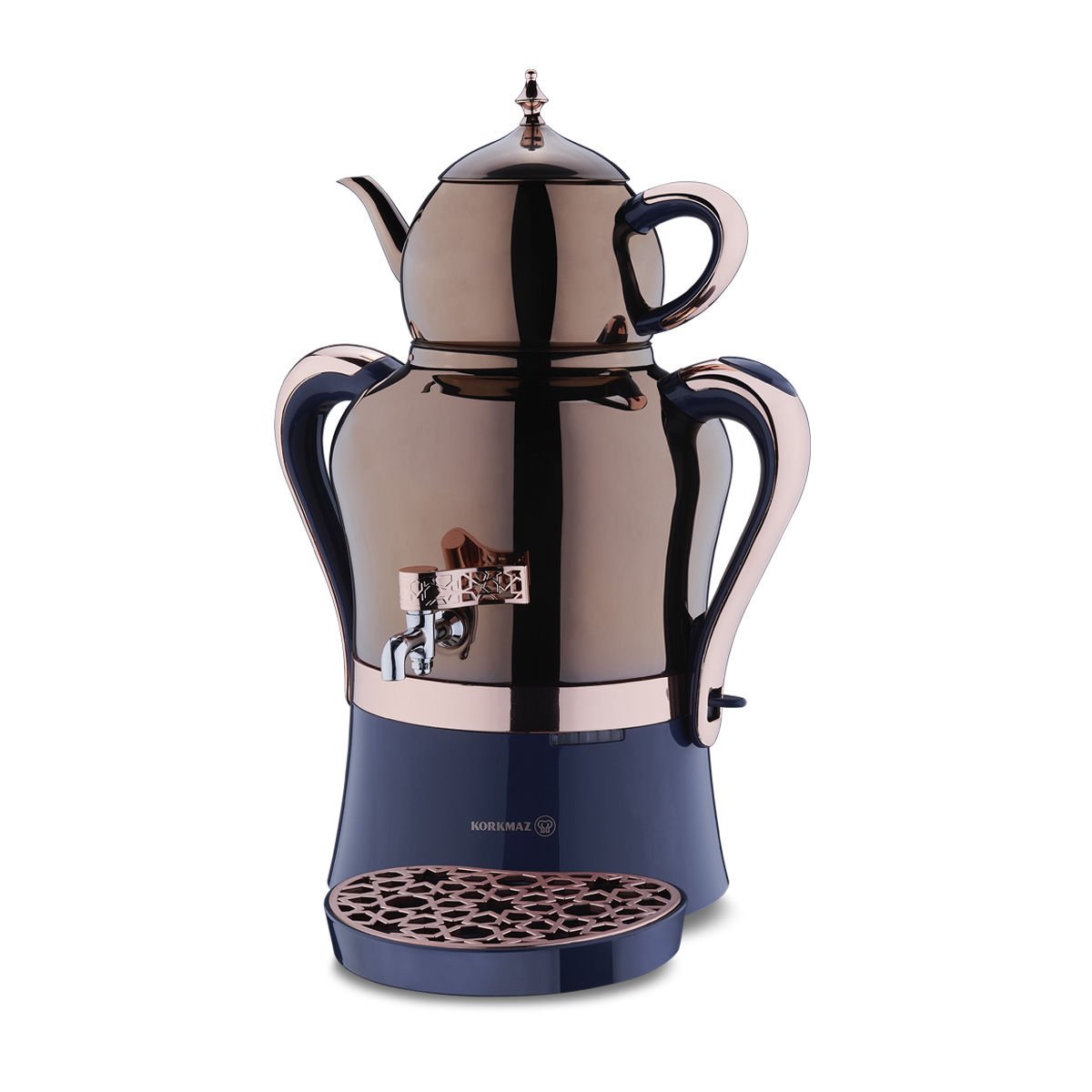 Korkmaz A843-02 Hanedan Semaver Azura Rosegold