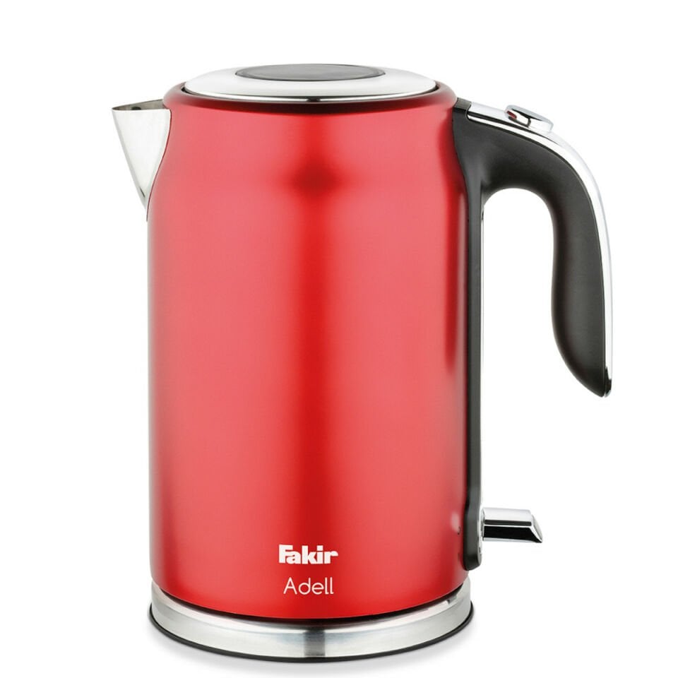 Fakir Adell Kırmızı 2200 W 1.7 lt Çelik Kettle