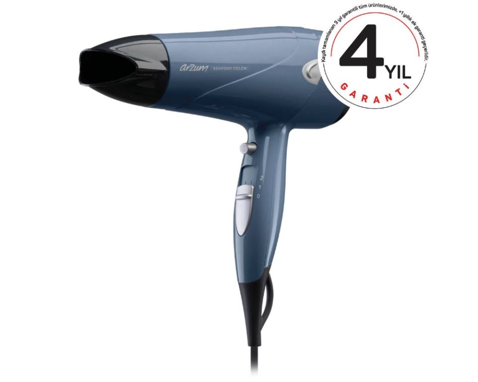 Arzum AR5014 Senfony Color Derin Mavi 2000 W Saç Kurutma Makinesi