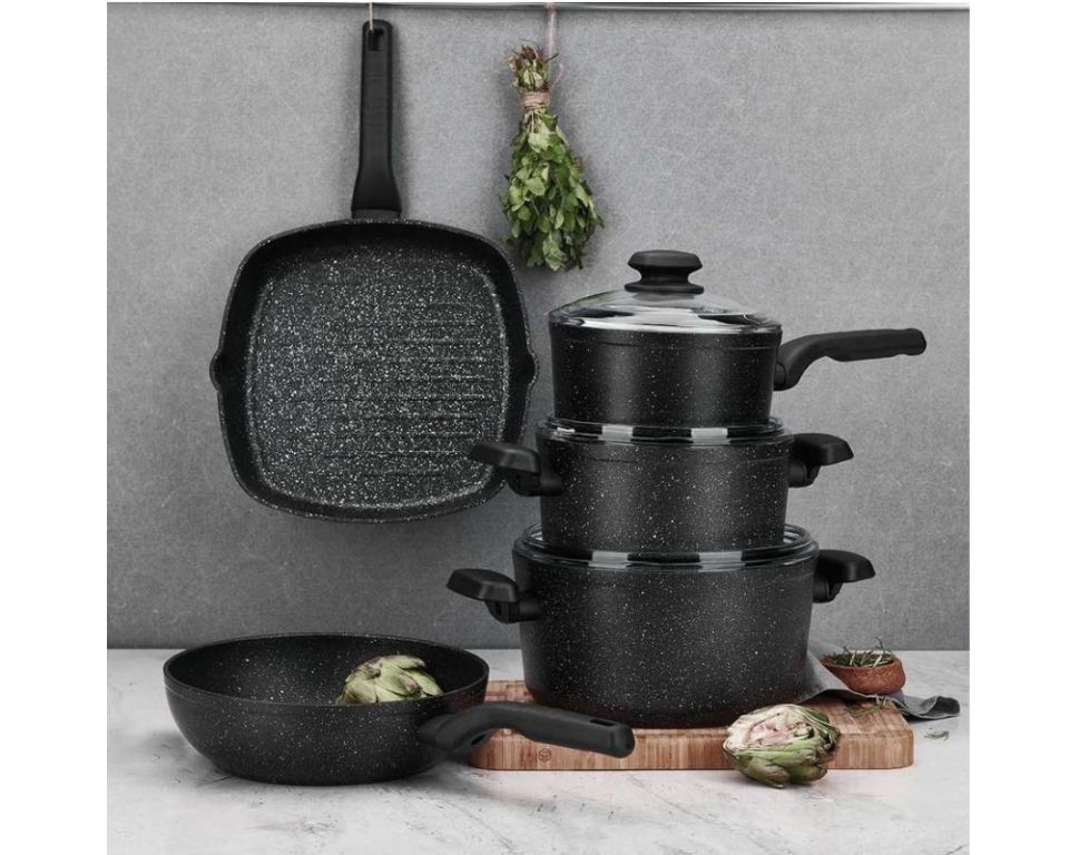 Korkmaz A1121 Ornella 35 cm Dikdörtgen Grill Tava