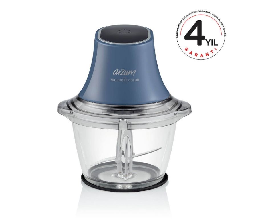 Arzum AR1036-DM Prochopp Color Derin Mavi 600 W Cam Doğrayıcı