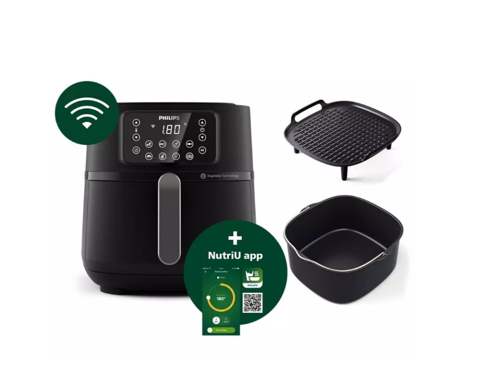 Philips Airfryer HD9285/96 5000 Serisi XXL Connected 7.2 lt Yağsız Fritöz