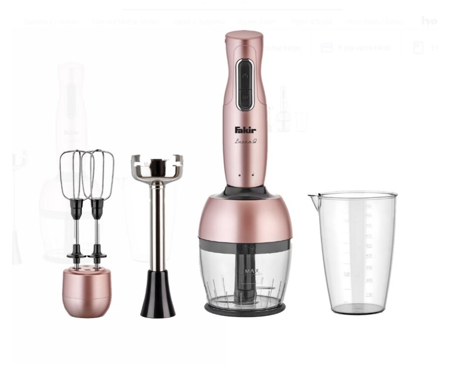 Fakir Lucca Q Rosie 1000 W Blender Seti