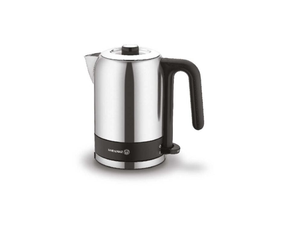 Korkmaz A473-01 Tria 1960 W 1.2 lt Çelik Kettle