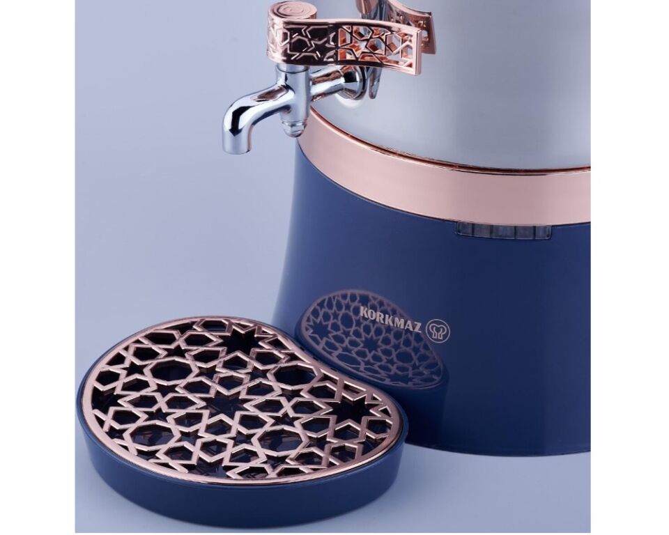 Korkmaz Hanedan Semaver Azura Inox/Rosegold