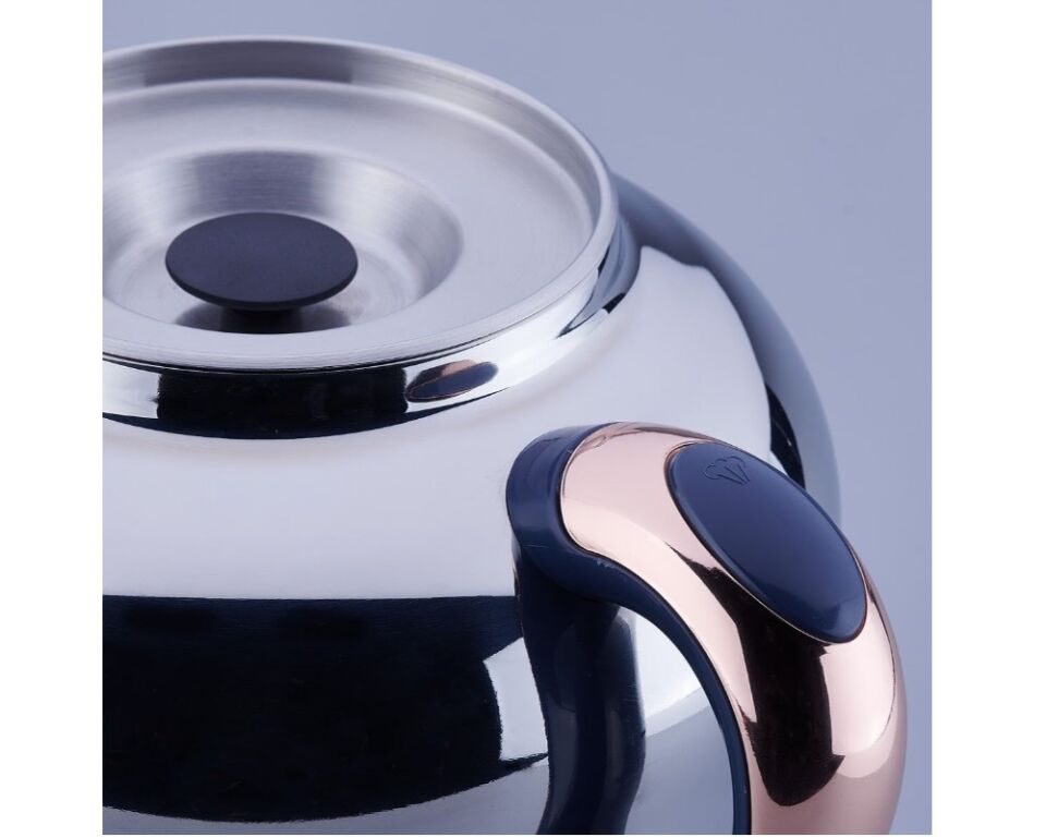 Korkmaz Hanedan Semaver Azura Inox/Rosegold