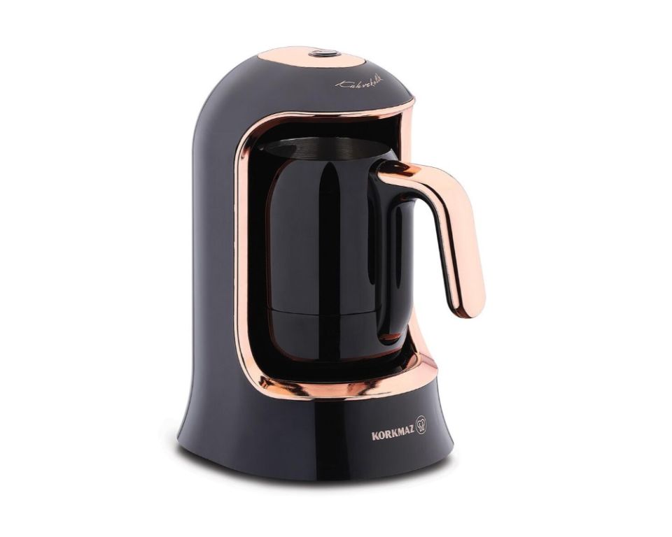 Korkmaz A860-09 Kahvekolik Deluxe Siyah/Rose Otomatik Kahve Makinesi