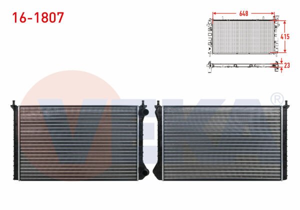 SU RADYATÖRÜ 1.9 DÜZ FİAT DOBLO