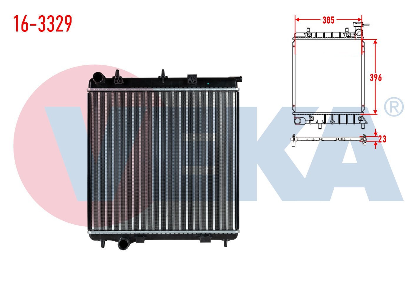 SU RADYATÖRÜ 1.4 HDİ CİTROEN C3