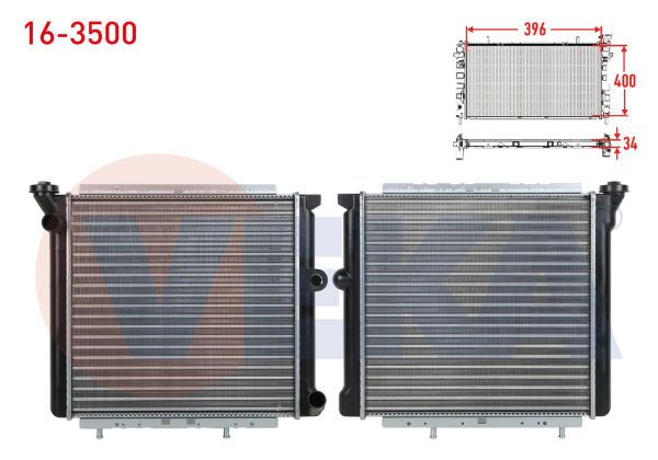 SU RADYATÖRÜ MEKANİK RENAULT R9 1.4 1.6 1985-2000