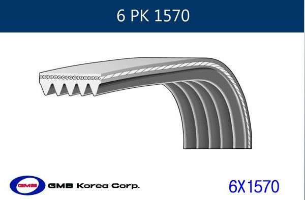 ALTERNATÖR KAYIŞI 6PK1570