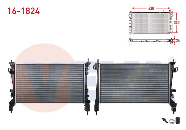 SU RADYATÖRÜ 1.4 HDİ KLİMALI PEUGEOT BİPPER