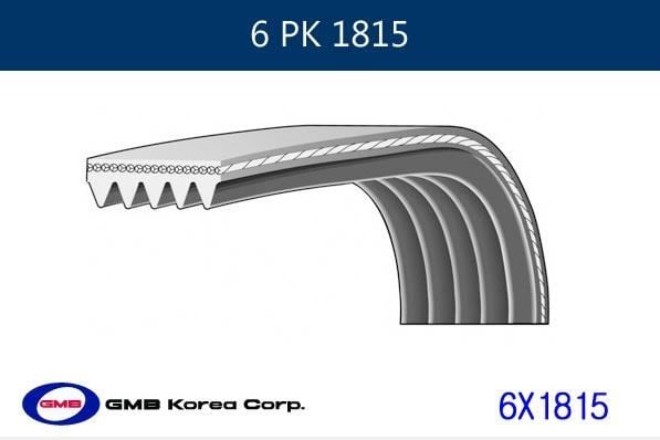 ALTERNATÖR KAYIŞI 6PK1815