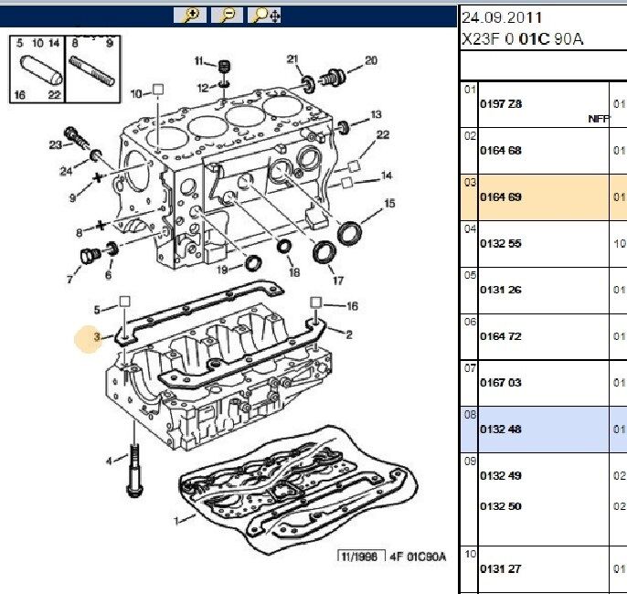 BLOK ARA CONTA PEUGEOT BOXER 2 2.8 HDİ