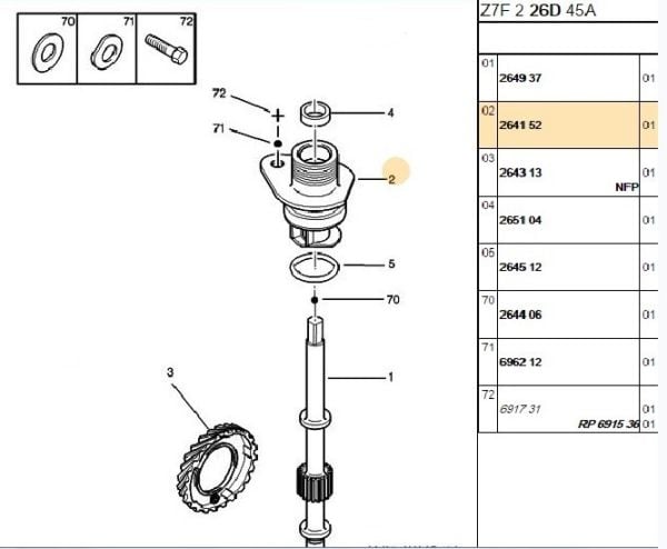 KİLOMETRE DİŞLİ YUVASI PEUGEOT BOXER 3