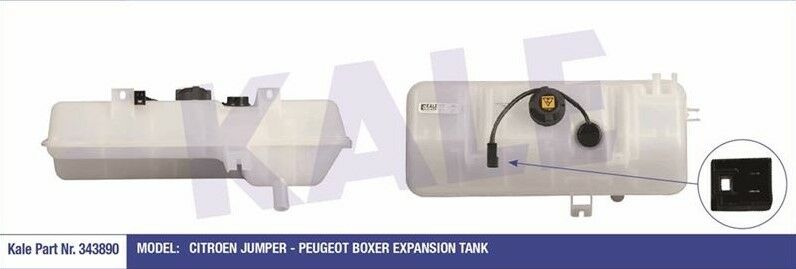 YEDEK SU DEPOSU MÜŞÜRLÜ PEUGEOT BOXER 1-2