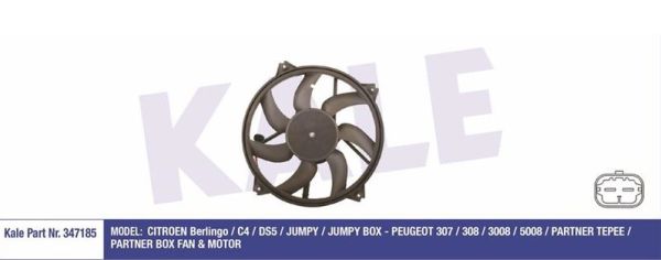 FAN MOTORU PEUGEOT 307