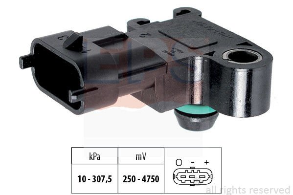TURBO BASINÇ SENSÖRÜ EURO 5 PEUGEOT BOXER 3