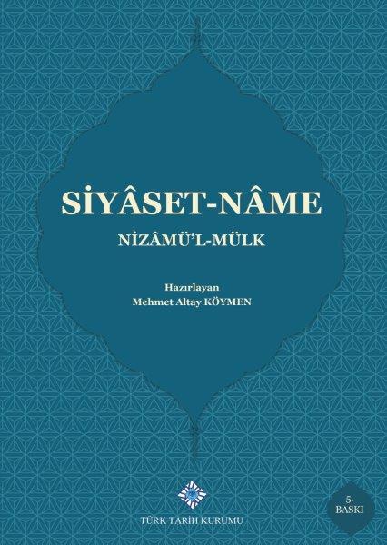 Siyaset - Name - Nizamü'l-Mülk