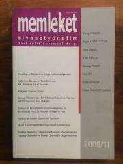 MEMLEKET SİYASET YÖNETİM DÖRT AYLIK KURUMSAL DERGİ 2009/11 KALKINMA DAVASINI TERK EDİLMESİ, TÜRKİYE'DE RESMİ EN SERÜVENİ, STRATEJİK PLANLAMA