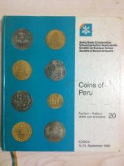 Coins of Peru - Auction Vente aux encheres 20