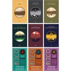İthaki Yayınları Dune Serisi 9 Kitap Tam Set - Dune Mesihi - Çocukları - Tanrı Imparatoru - Sapkınları - Rahibeler Meclisi - Hanedanlık Üçlemesi